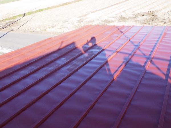 錆止め塗装が終了しました