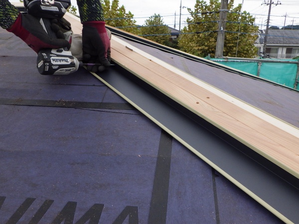 捨て谷を取り付けました