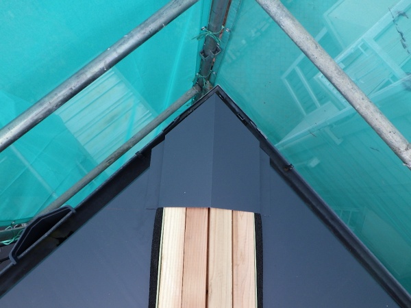 剣先取り付け後です