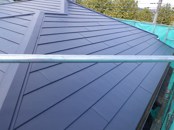 東面の完工です