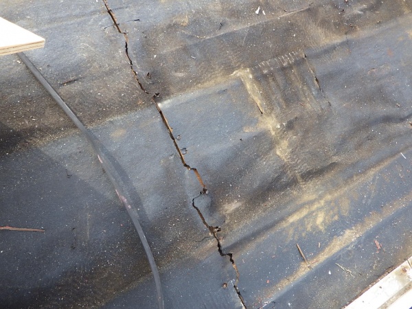 ルーフの撤去が終了しました