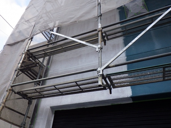 本日の施工後の状態です