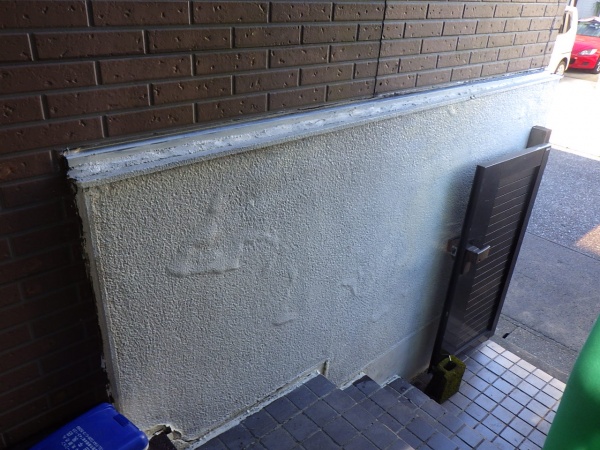 施工前の門塀の状態です