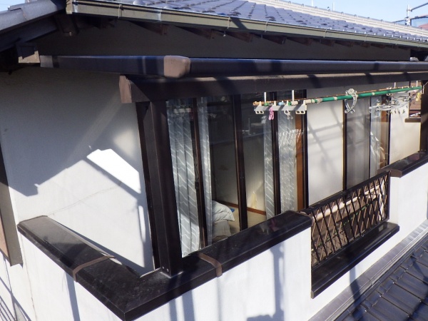 ベランダの洗浄が終了しました