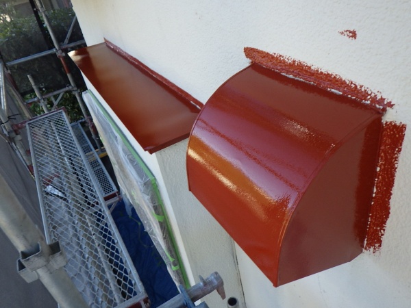 板金部の錆止め塗装終了です