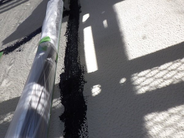 シーリング材塗布終了です