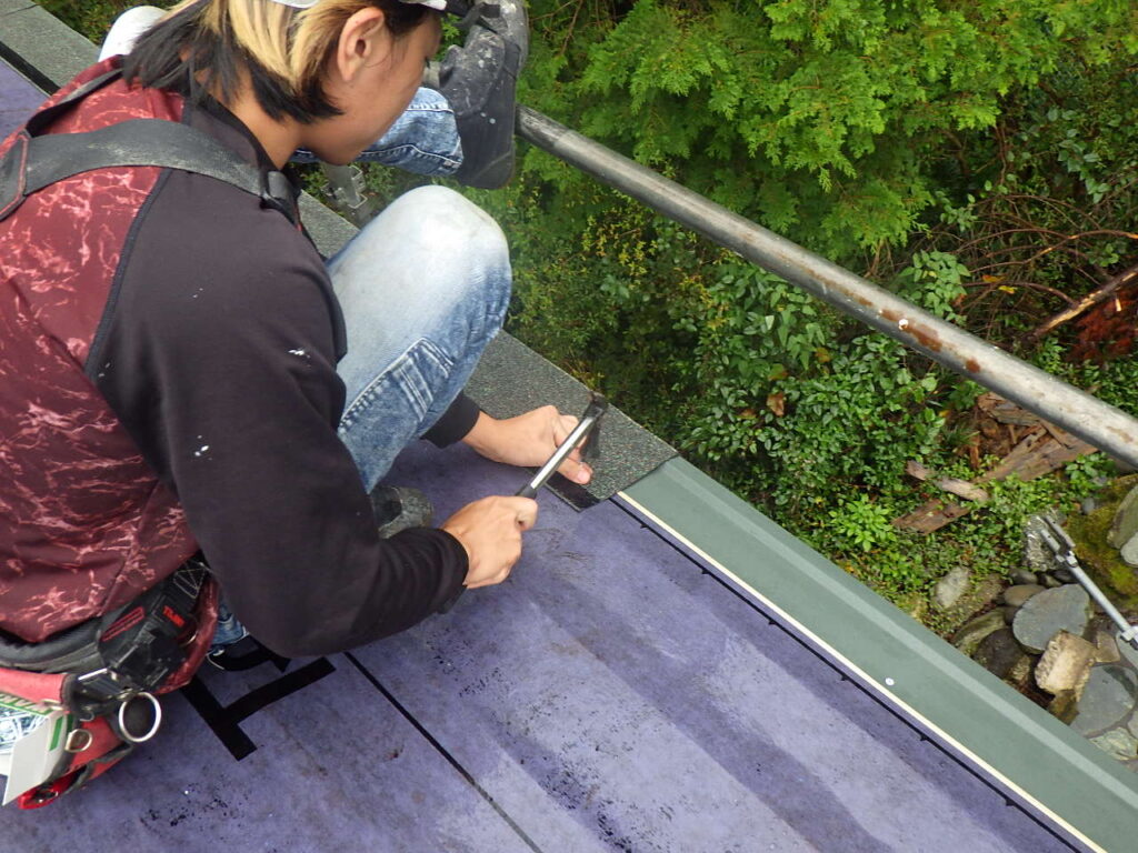 スターターの貼り付け中です