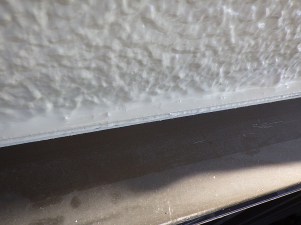 養生を剥がしました