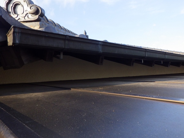 ２階外壁面の完工です