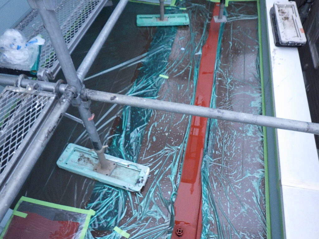 養生が終了しました