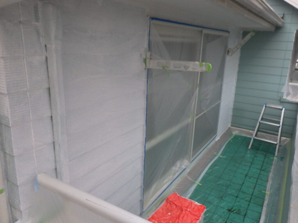 施工前の外壁面の状態です