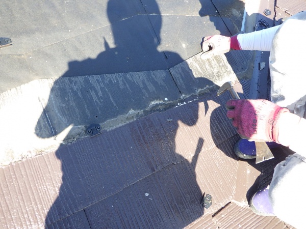 ドーマの撤去中です