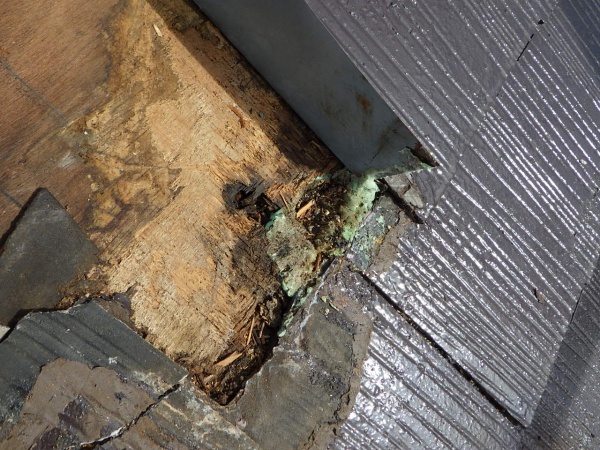 雨漏り箇所です