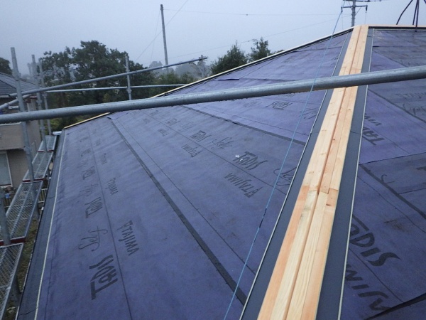 捨て谷を取り付けました