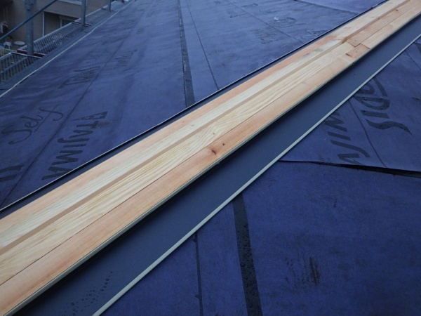 捨て谷を取り付けました