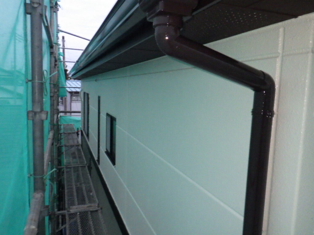 本日の施工後の状態です