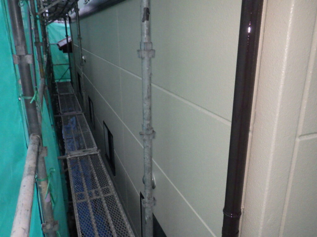 本日の施工後の状態です