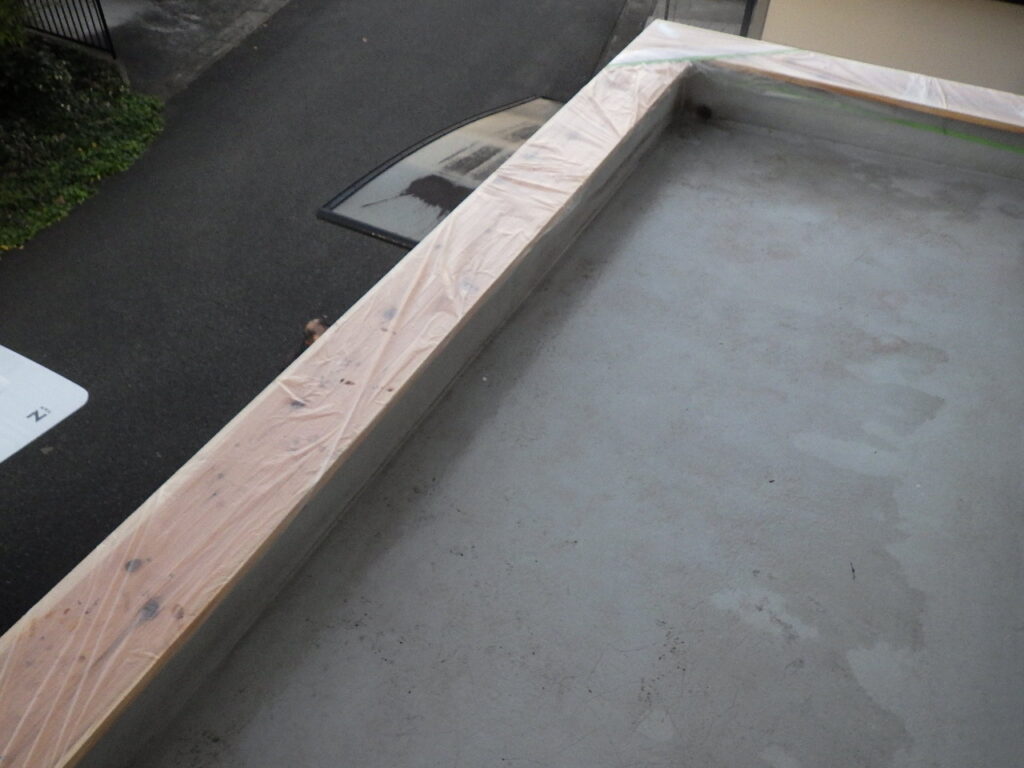 雨養生をしました