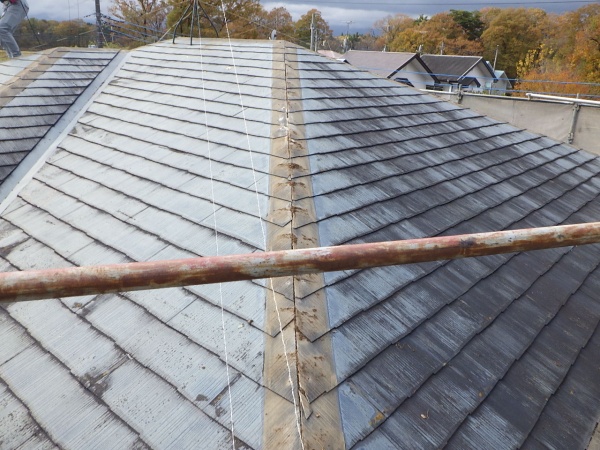 棟木の撤去終了です