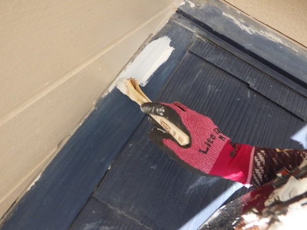 錆止め塗装中です