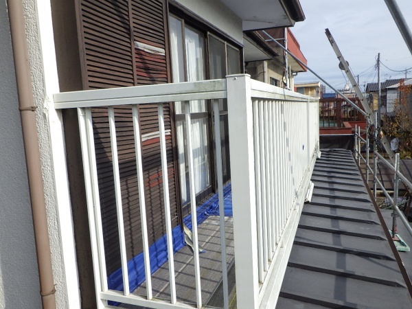 施工前のベランダの状態です