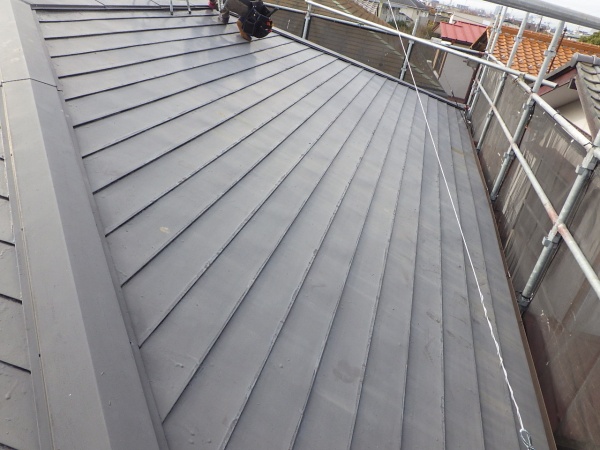 施工前の大屋根の状態です