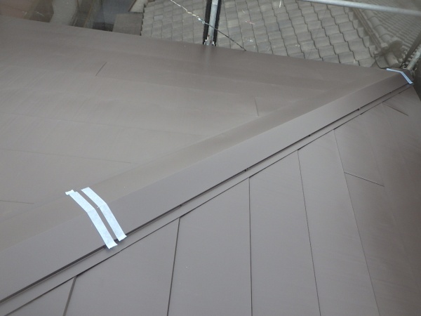 シーリング養生です