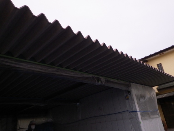 全体のケレン作業が終了しました