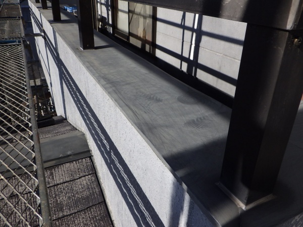 板金のケレン完了です