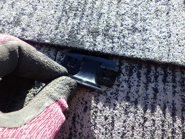 タスペーサー取り付け中です