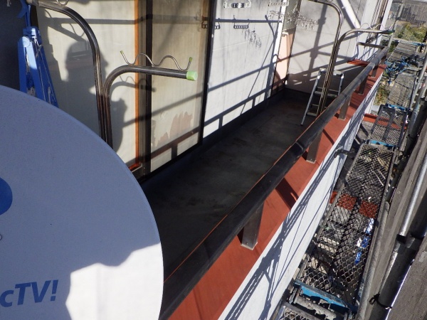 板金部の錆止めが終了しました