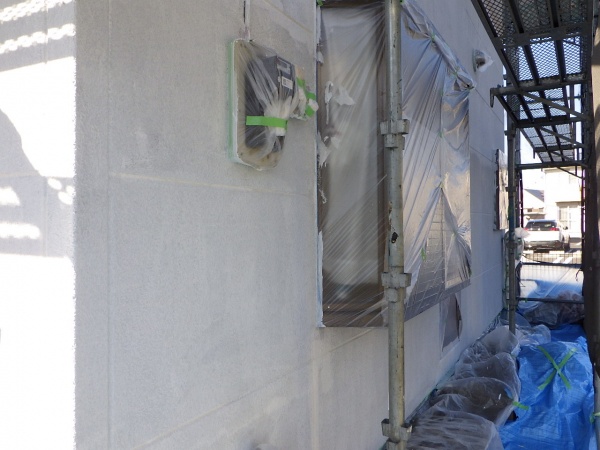 下塗り塗装終了です