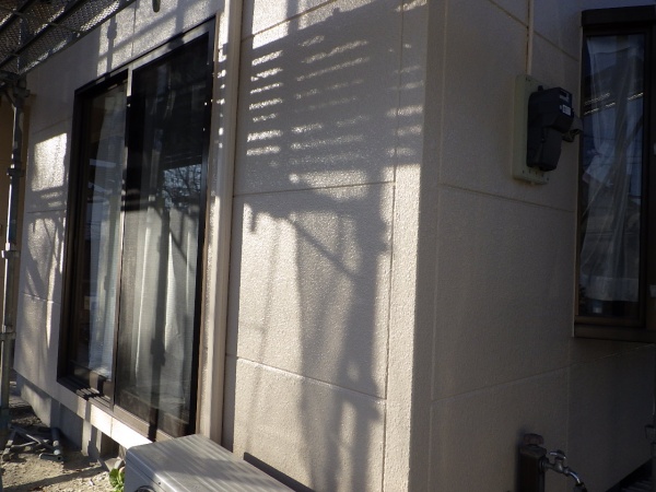 １階外壁塗装の完工です