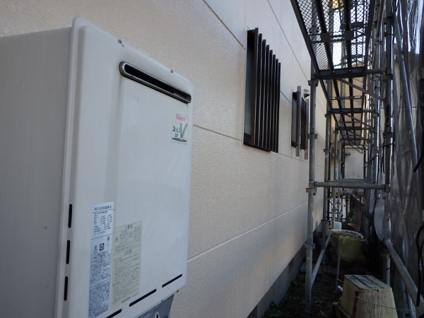 １階外壁塗装の完工です