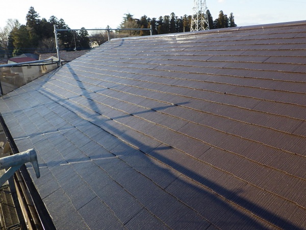 大屋根塗装の完工です