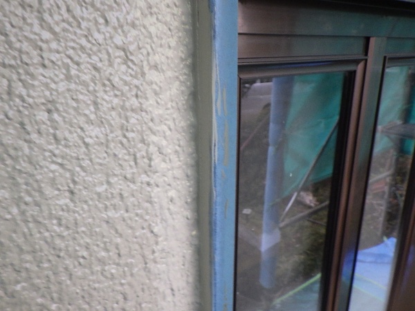 外壁の補修完了です