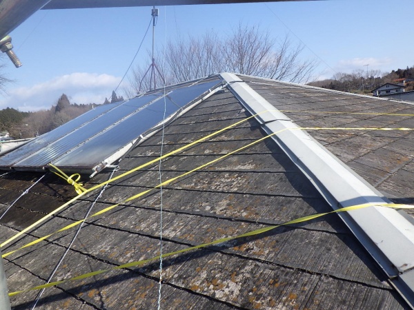 施工前の屋根の状態です