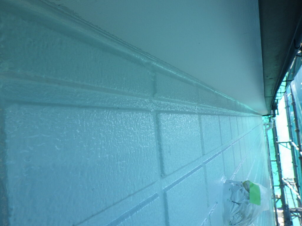 取り合い塗装終了です