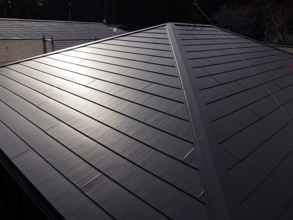施工後の屋根の状態です