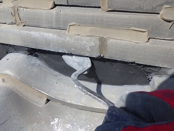 漆喰入れ中です