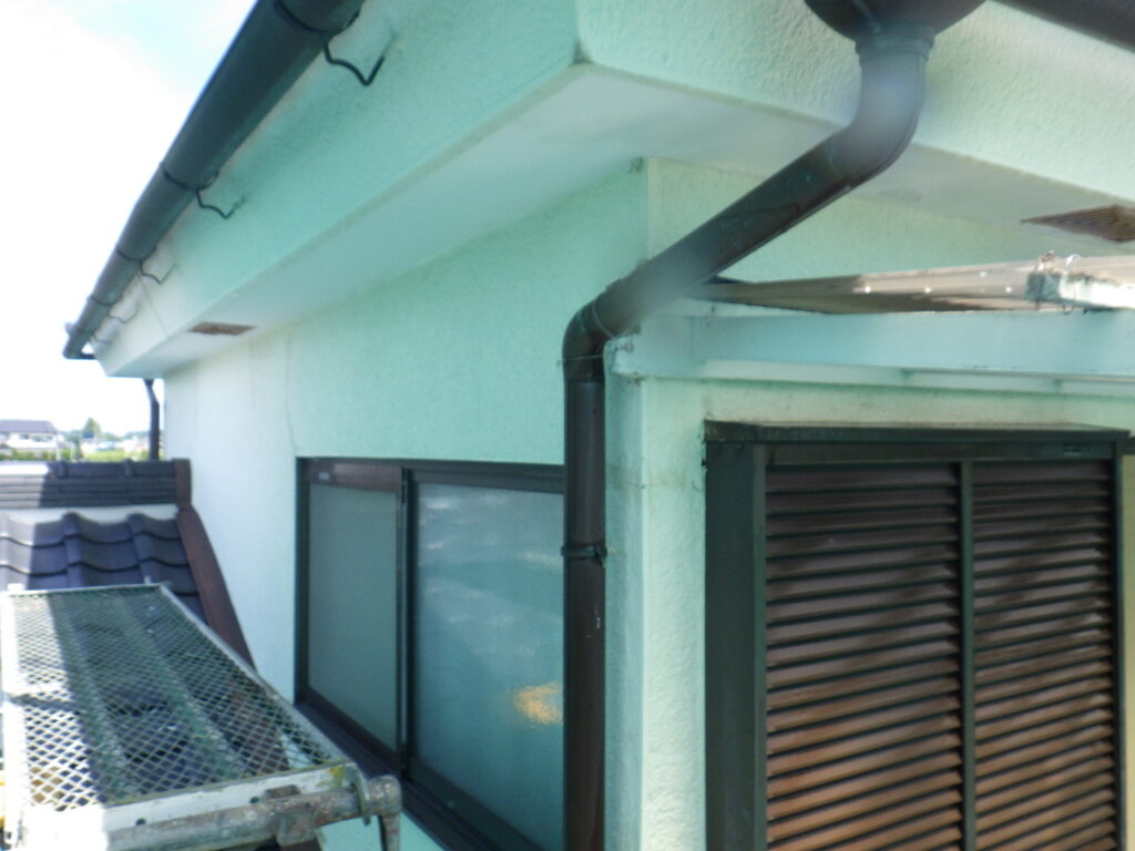 ２階の高圧洗浄終了です