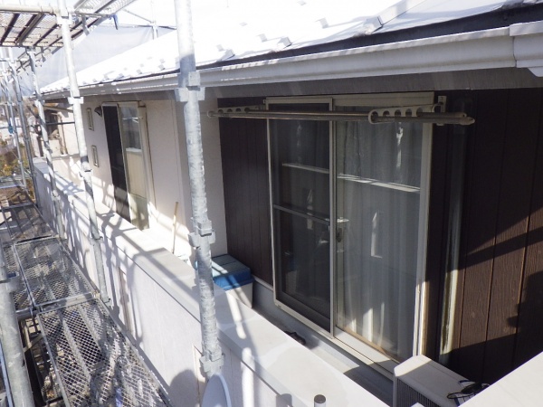 洗浄前の外壁の状態です