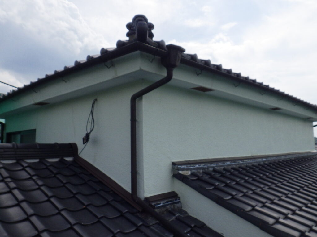 ２階の高圧洗浄終了です