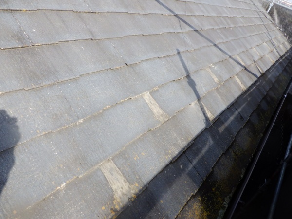 雪止めを撤去しました