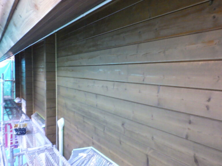 下塗り塗装終了です