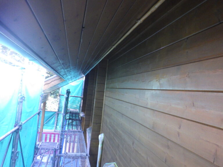 １回目の施工終了です