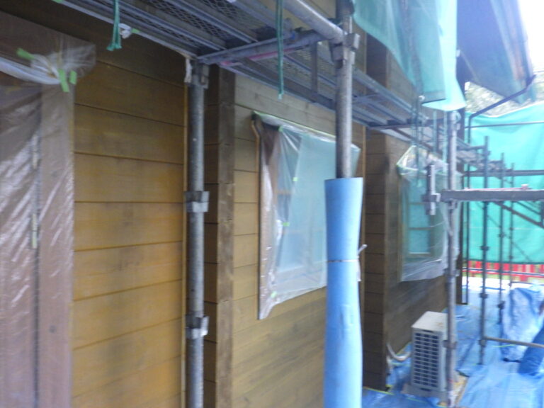 １回目の施工終了です