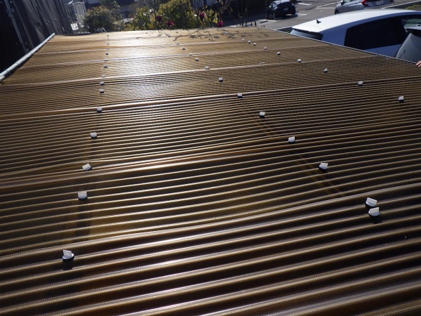 施工前のカーポートの状態です