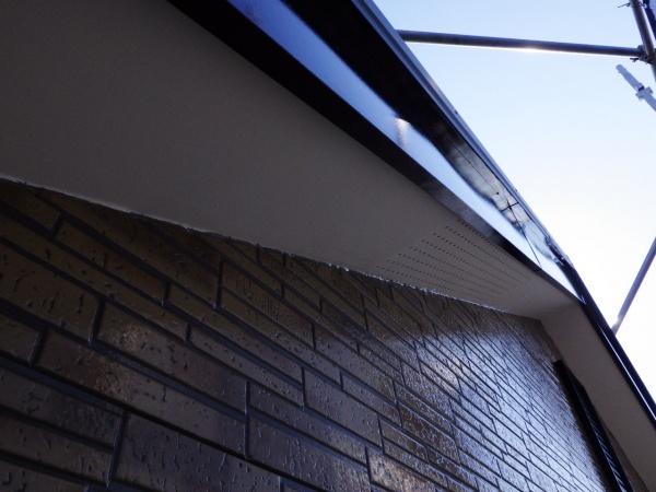 破風下場塗装終了です