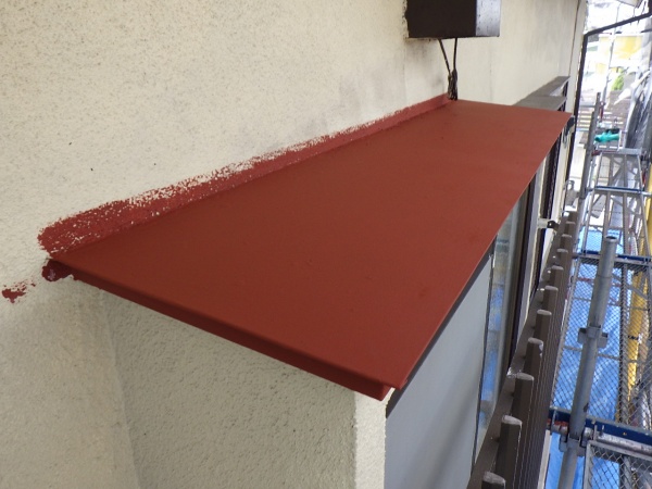 錆止め塗装終了です